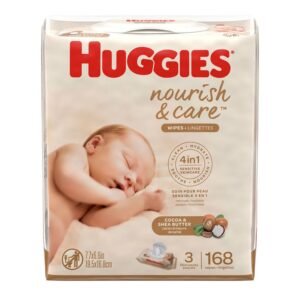Huggies Nourish & Care Baby Wipes