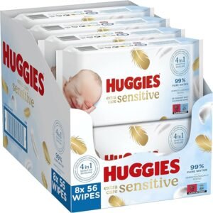 Huggies Extra Care Sensitive Wipes