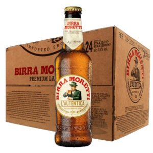 Birra Moretti Bottles