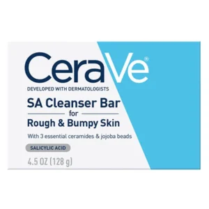 CeraVe SA Cleanser Bar for Rough and Bumpy Skin