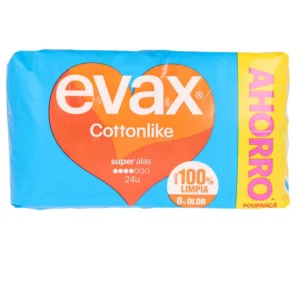 Evax Cottonlike Super With Wings Sanitary Towels