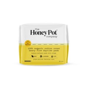 The Honey Pot Company 100% Organic Cotton Cover Heavy Flow Daytime
